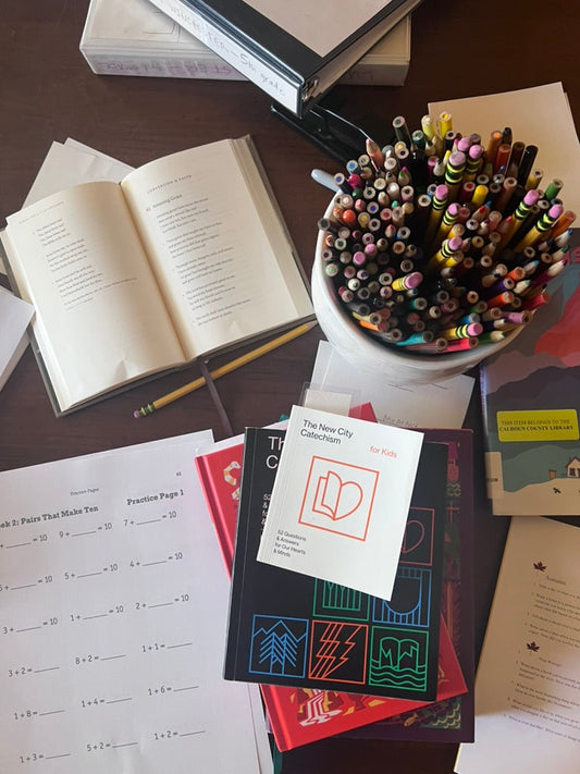 A Typical Homeschool Day (Kindergarten, 3rd, and 4th Grades)